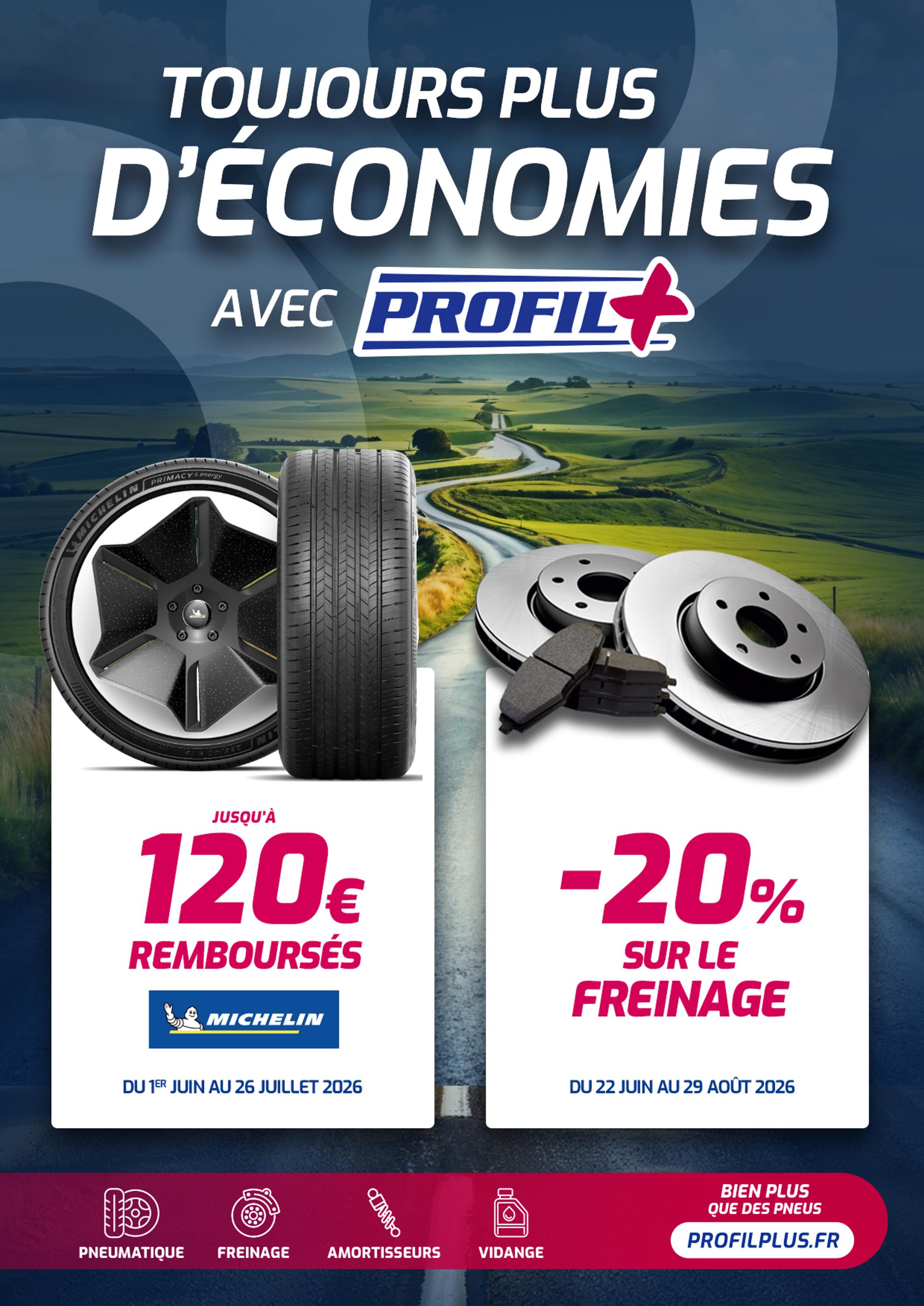Prospectus Profil Plus à Liévin, "TOUJOURS PLUS D'ÉCONOMIES AVEC PROFIL+", 1 page, 21/06/2026 - 25/07/2026